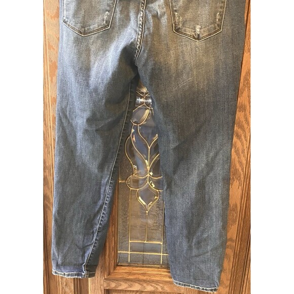 Judy Blue Relaxed Fit Jeans Women's 15 / 32 Distressed 32 x 27 Midrise - Picture 13 of 15